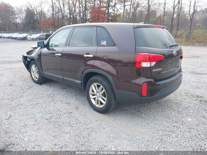 VIN 5XYKT3A64FG596253 2015 KIA SORENTO no.3