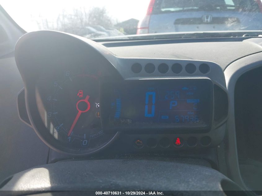 2014 CHEVROLET SONIC LT AUTO - 1G1JC6SH5E4165911