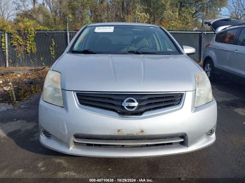 2010 Nissan Sentra 2.0S VIN: 3N1AB6AP6AL655168 Lot: 40710638