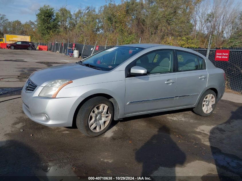 2010 Nissan Sentra 2.0S VIN: 3N1AB6AP6AL655168 Lot: 40710638