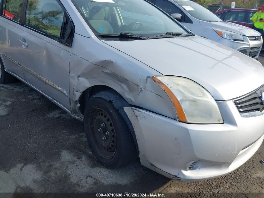 2010 Nissan Sentra 2.0S VIN: 3N1AB6AP6AL655168 Lot: 40710638