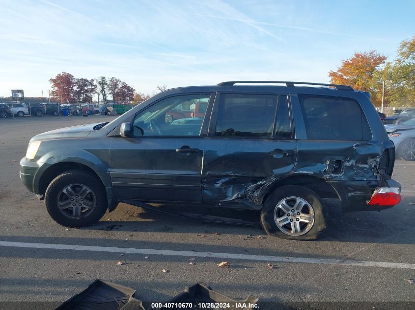 2004 Honda Pilot Ex VIN: 5FNYF184X4B004966 Lot: 40710670