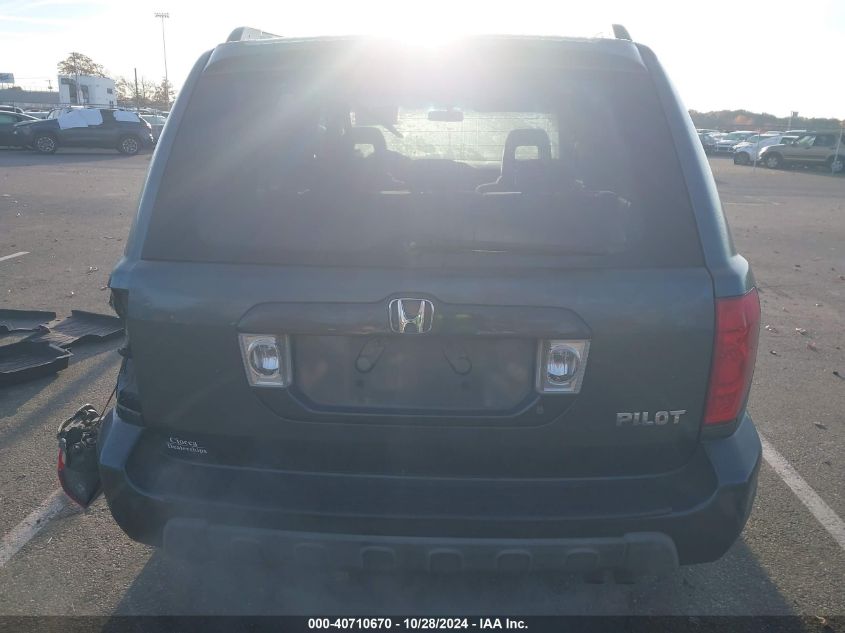 2004 Honda Pilot Ex VIN: 5FNYF184X4B004966 Lot: 40710670