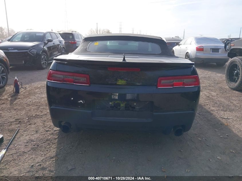 2015 Chevrolet Camaro 1Lt VIN: 2G1FD3D33F9191862 Lot: 40710671