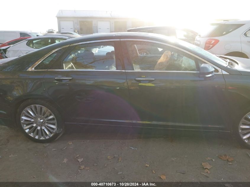 2015 Lincoln Mkz VIN: 3LN6L2JK1FR615285 Lot: 40710673