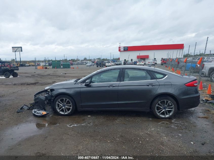 2020 Ford Fusion Sel VIN: 3FA6P0CD1LR161150 Lot: 40710687