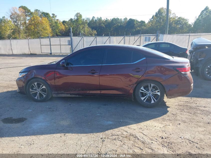 2023 Nissan Sentra Sv Xtronic Cvt VIN: 3N1AB8CV4PY226288 Lot: 40710724