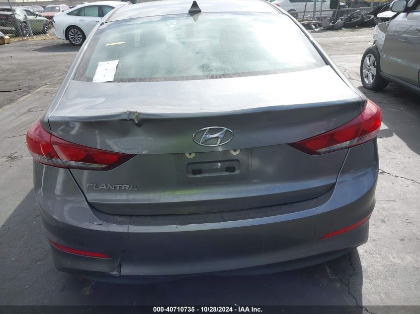 2018 Hyundai Elantra Sel VIN: 5NPD84LF2JH296435 Lot: 40710735