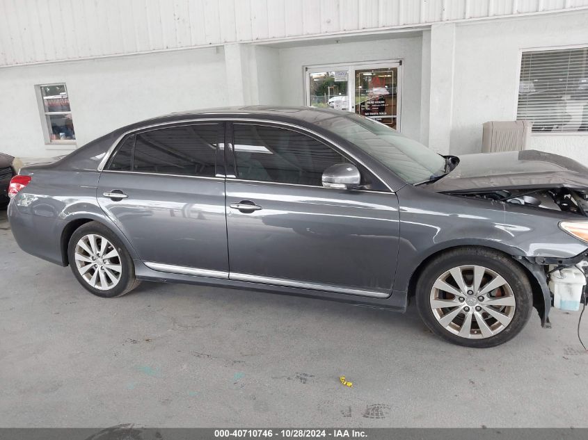 2011 Toyota Avalon Limited VIN: 4T1BK3DB9BU439690 Lot: 40710746