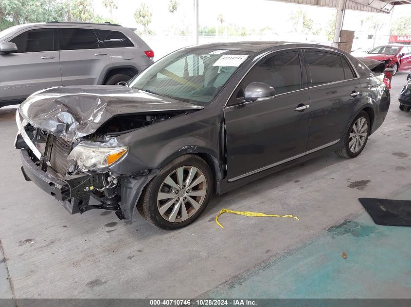 2011 Toyota Avalon Limited VIN: 4T1BK3DB9BU439690 Lot: 40710746