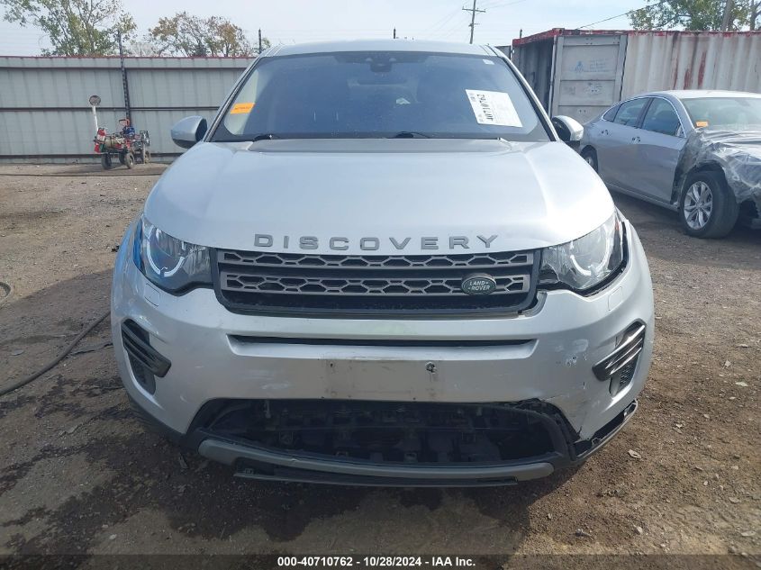 2018 Land Rover Discovery Sport Se VIN: SALCP2RX7JH750091 Lot: 40710762