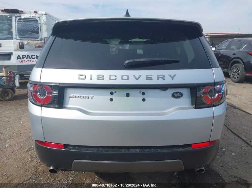 2018 Land Rover Discovery Sport Se VIN: SALCP2RX7JH750091 Lot: 40710762