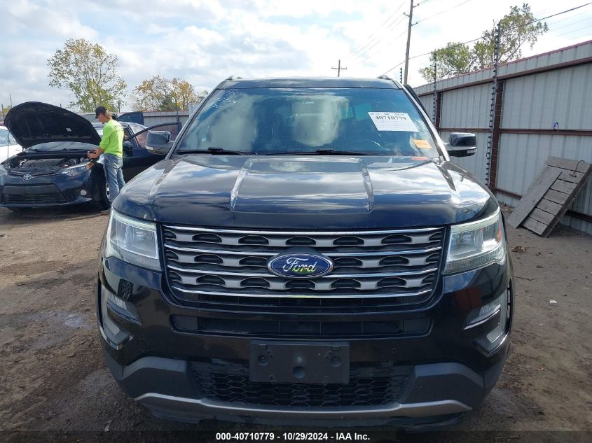 2017 Ford Explorer Xlt VIN: 1FM5K8D87HGB21122 Lot: 40710779