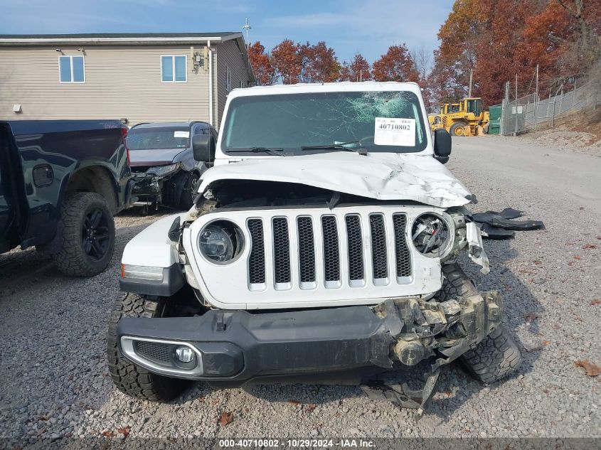 2020 Jeep Wrangler Unlimited Sahara 4X4 VIN: 1C4HJXEG5LW103530 Lot: 40710802