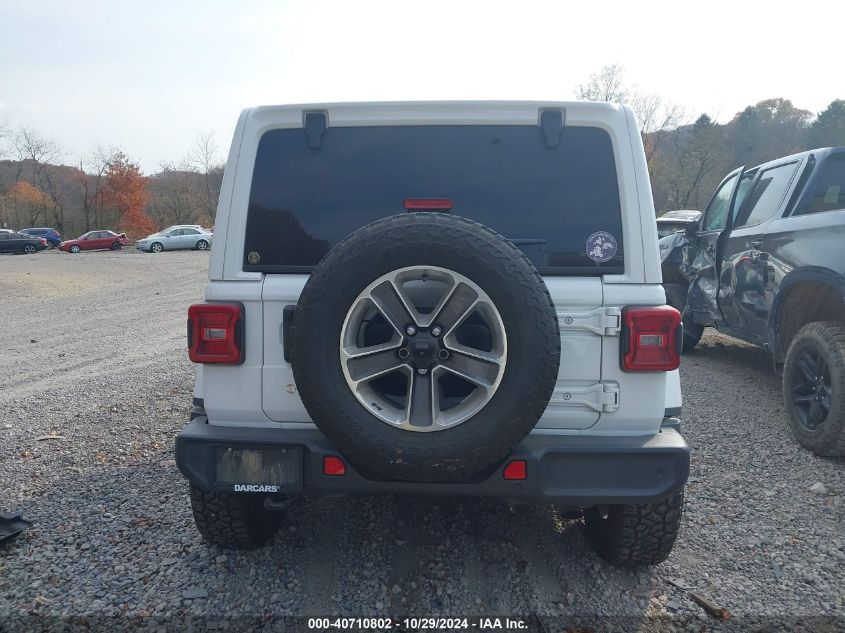 2020 Jeep Wrangler Unlimited Sahara 4X4 VIN: 1C4HJXEG5LW103530 Lot: 40710802