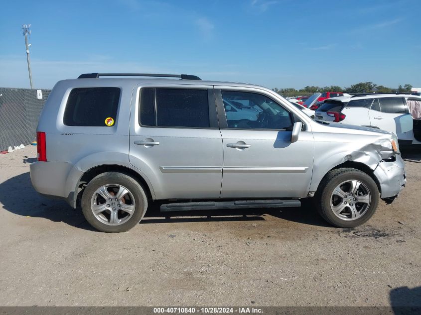 2012 Honda Pilot Ex-L VIN: 5FNYF3H54CB022138 Lot: 40710840