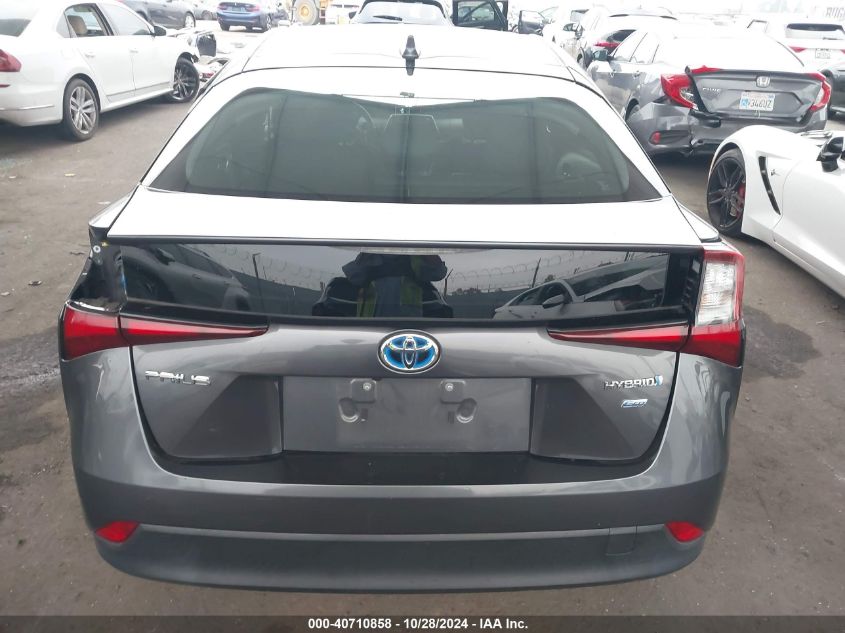 2020 Toyota Prius L Eco VIN: JTDKARFU7L3120059 Lot: 40710858