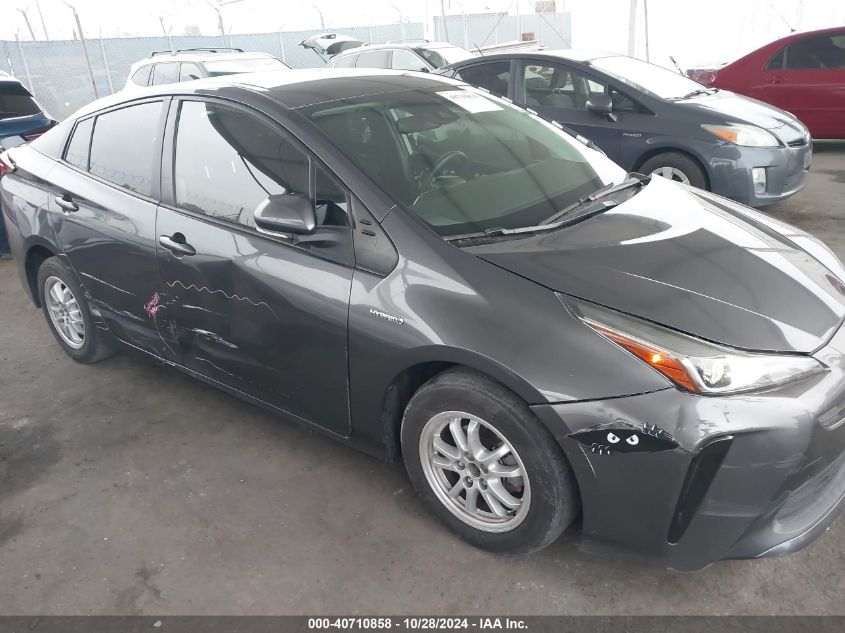 2020 Toyota Prius L Eco VIN: JTDKARFU7L3120059 Lot: 40710858