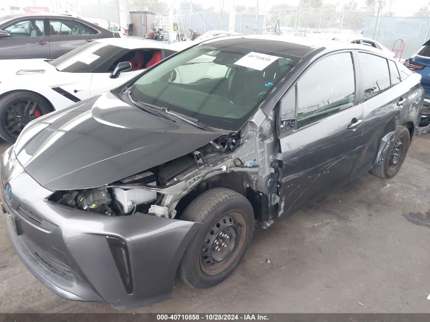 2020 Toyota Prius L Eco VIN: JTDKARFU7L3120059 Lot: 40710858