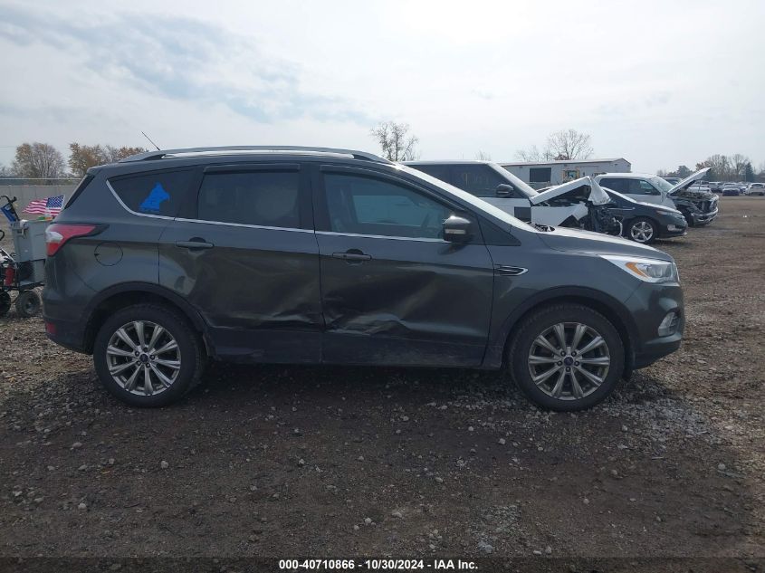 2017 FORD ESCAPE TITANIUM - 1FMCU9J98HUA49434