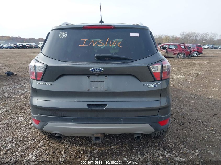 2017 FORD ESCAPE TITANIUM - 1FMCU9J98HUA49434