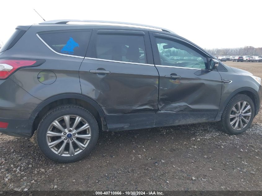 2017 FORD ESCAPE TITANIUM - 1FMCU9J98HUA49434