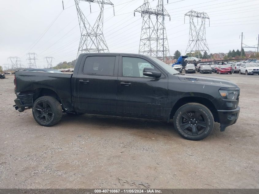 2022 Ram 1500 Big Horn 4X4 5'7 Box VIN: 1C6SRFFT9NN361425 Lot: 40710867