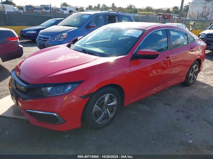 2020 HONDA CIVIC LX - 2HGFC2F6XLH520880