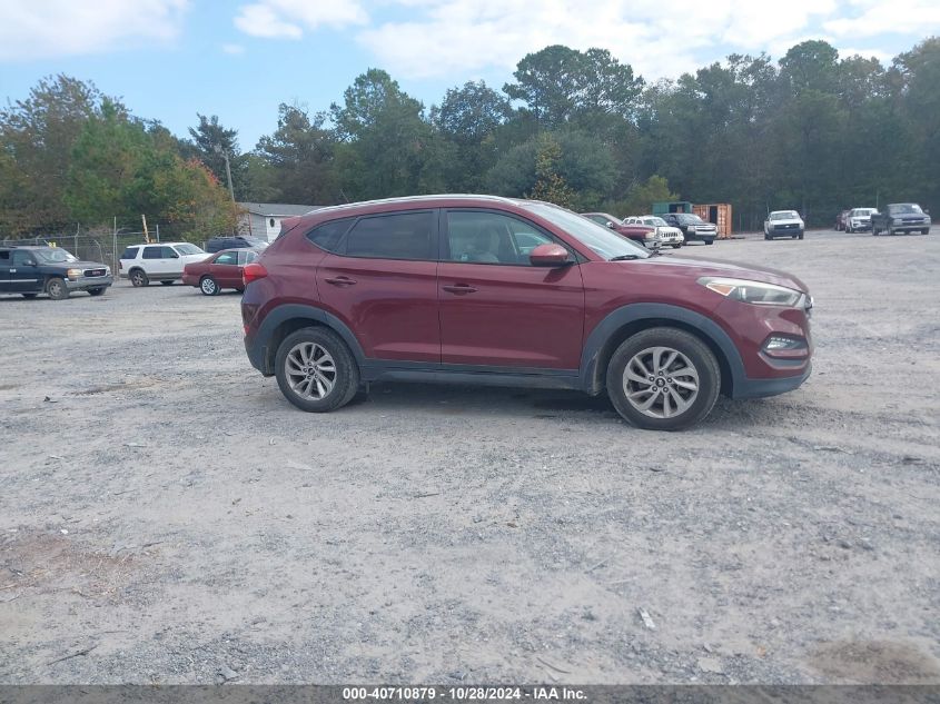 2016 Hyundai Tucson Se VIN: KM8J33A49GU026397 Lot: 40710879