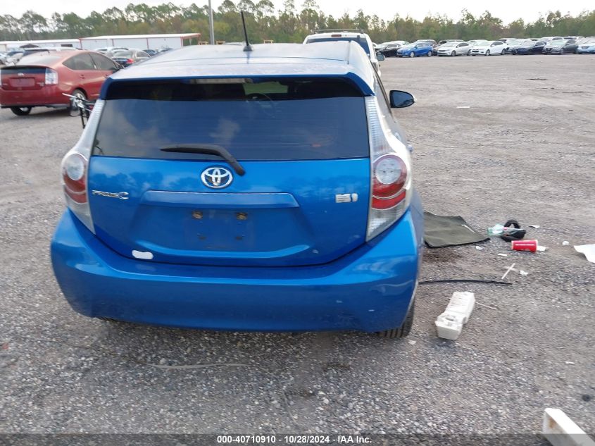 2013 Toyota Prius C Two VIN: JTDKDTB33D1529755 Lot: 40710910