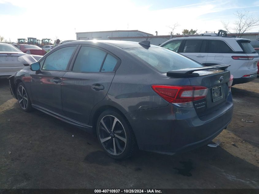 2020 Subaru Impreza Sport VIN: 4S3GKAL65L3601227 Lot: 40710937