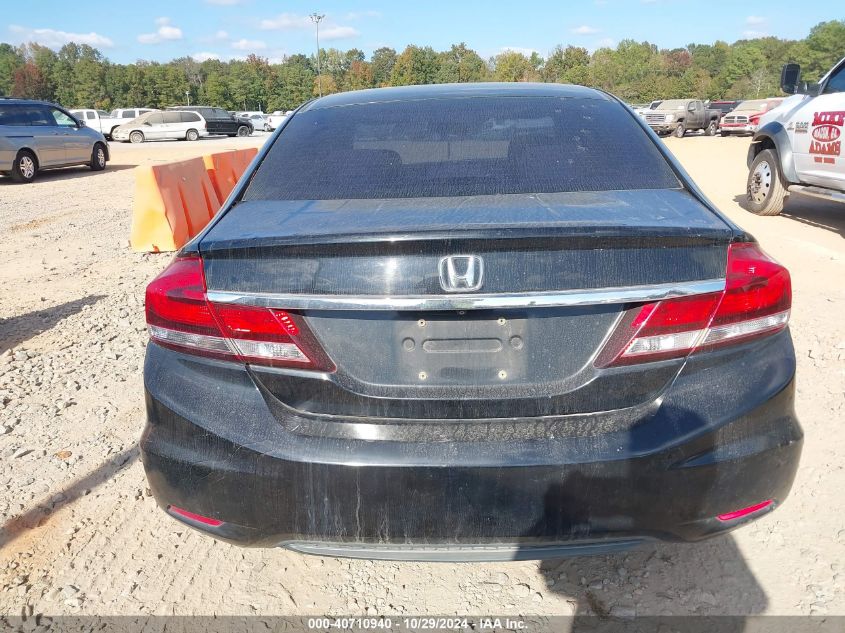 2013 Honda Civic Lx VIN: 19XFB2F59DE202853 Lot: 40710940