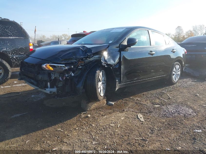 2024 Nissan Sentra S Xtronic Cvt VIN: 3N1AB8BVXRY239549 Lot: 40710973