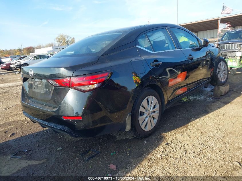 2024 Nissan Sentra S Xtronic Cvt VIN: 3N1AB8BVXRY239549 Lot: 40710973