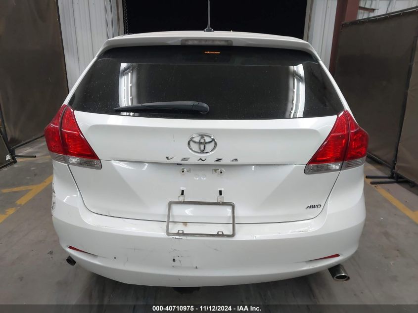 2009 Toyota Venza VIN: 4T3BK11A39U011261 Lot: 40710975