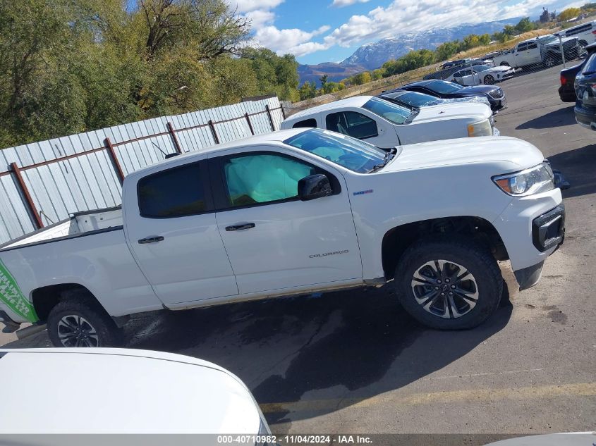 2021 Chevrolet Colorado 4Wd Long Box Z71 VIN: 1GCPTDE16M1200475 Lot: 40710982