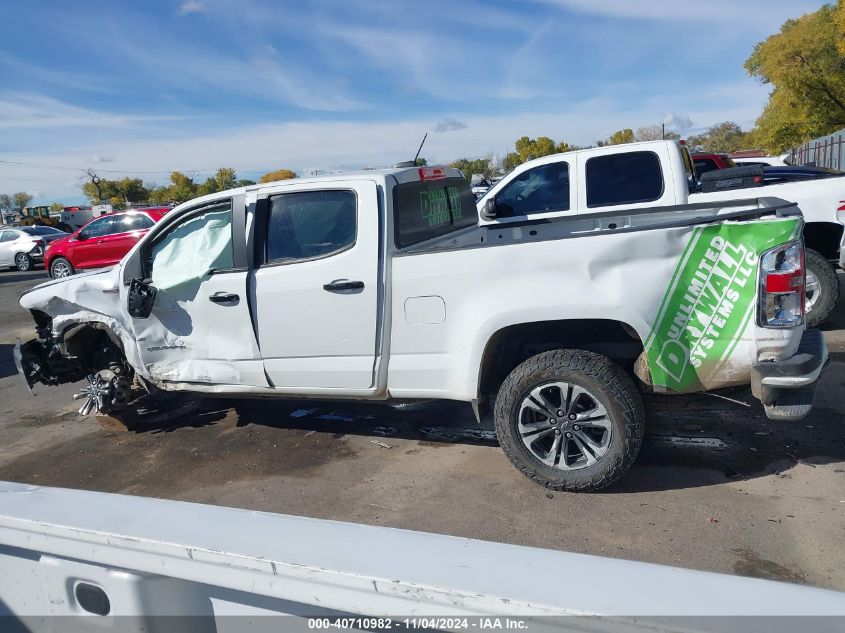 2021 Chevrolet Colorado 4Wd Long Box Z71 VIN: 1GCPTDE16M1200475 Lot: 40710982