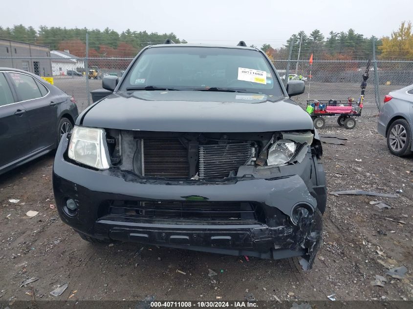 2011 Nissan Pathfinder S VIN: 5N1AR1NB2BC605631 Lot: 40711008