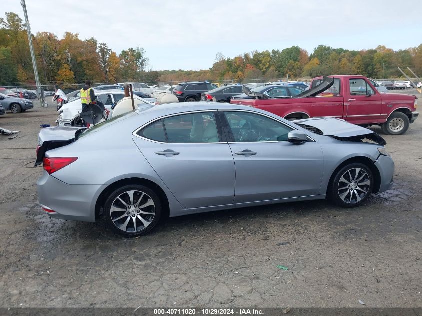 2015 Acura Tlx VIN: 19UUB1F36FA014802 Lot: 40711020