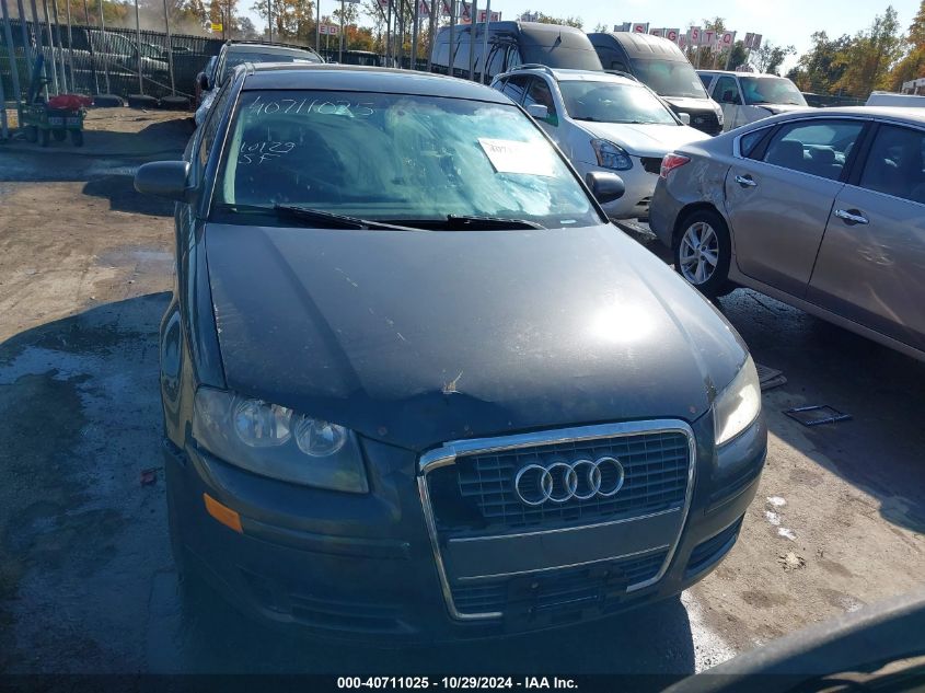 2006 Audi A3 2.0T VIN: WAUHF78P76A062233 Lot: 40711025