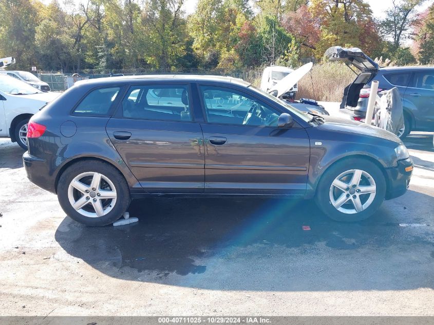 2006 Audi A3 2.0T VIN: WAUHF78P76A062233 Lot: 40711025