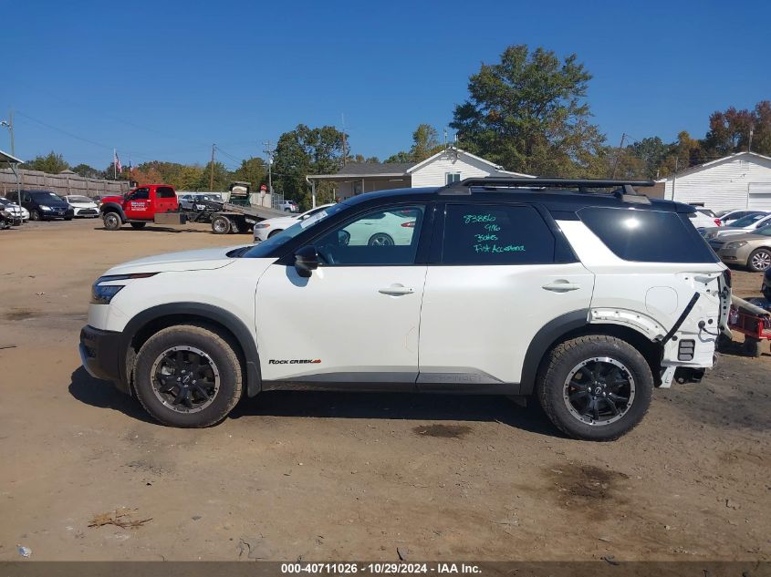 2024 Nissan Pathfinder Rock Creek 4Wd VIN: 5N1DR3BD3RC242491 Lot: 40711026