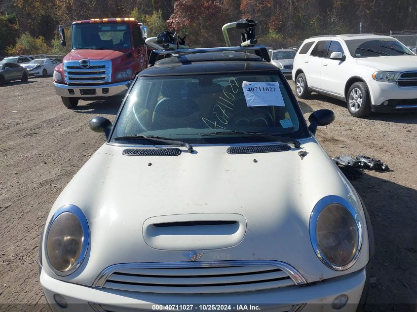 2004 Mini Cooper S VIN: WMWRE33464TD87795 Lot: 40711027