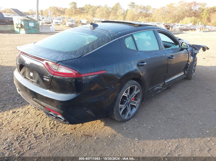 VIN KNAE45LC2K6046309 2019 KIA STINGER no.4