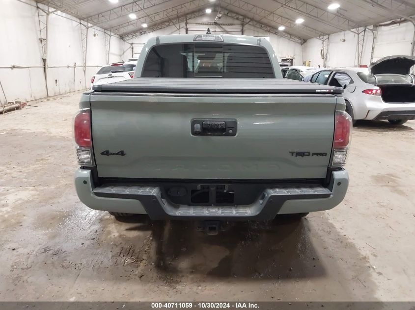 2021 Toyota Tacoma Trd Pro VIN: 5TFCZ5AN4MX256102 Lot: 40711059