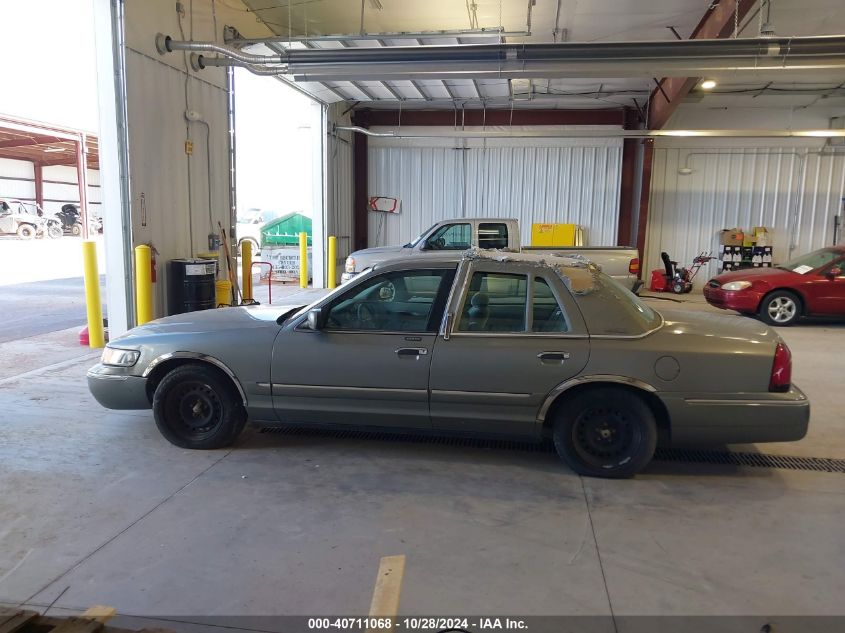 2000 Mercury Grand Marquis Gs VIN: 2MEFM74W5YX656972 Lot: 40711068