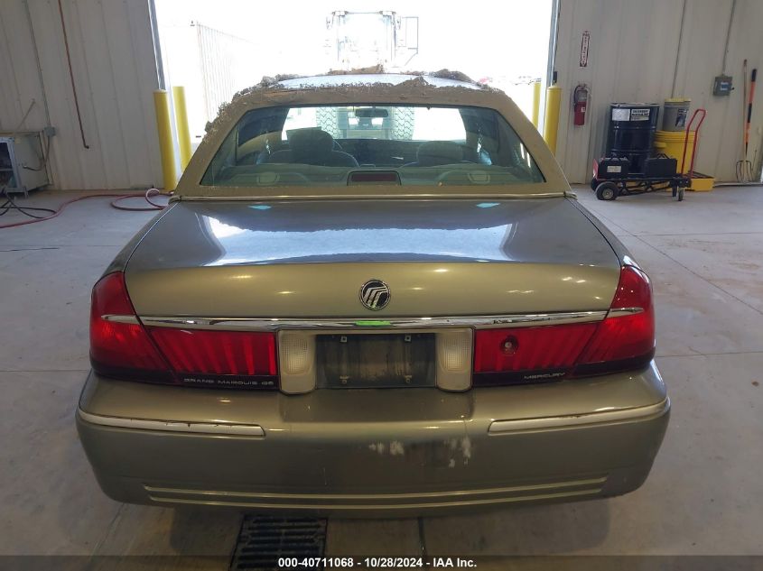 2000 Mercury Grand Marquis Gs VIN: 2MEFM74W5YX656972 Lot: 40711068