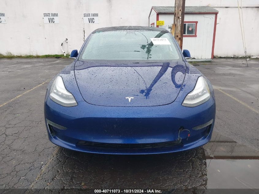 2019 Tesla Model 3 Long Range/Performance VIN: 5YJ3E1EB7KF526628 Lot: 40711073