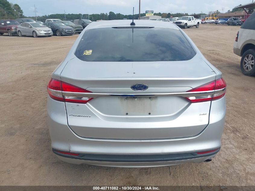 2017 Ford Fusion Se VIN: 3FA6P0H75HR117856 Lot: 40711082