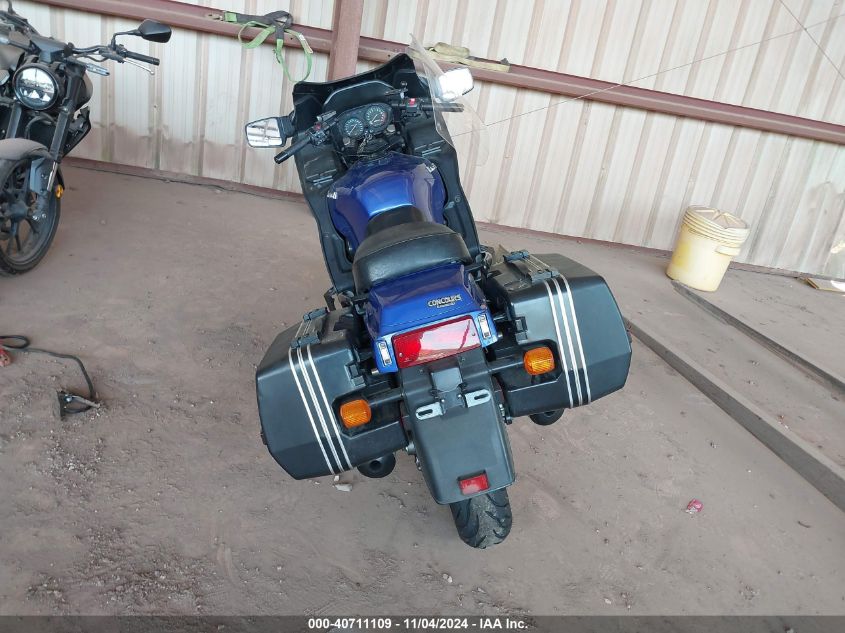 2001 Kawasaki Zg1000 VIN: JKAZGCA171B515587 Lot: 40711109